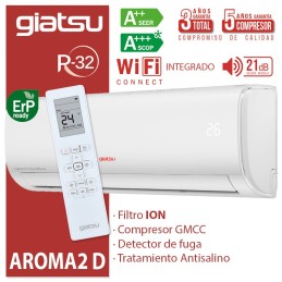 Aire Acondicionado tipo split Giatsu Aroma 2D GIA-S09ARE-R32