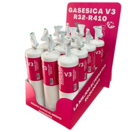 Pack 12 Gas refrigerante Gasesica V3 - R410A-R32